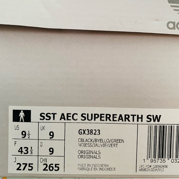 ADIDAS x SEAN WOTHERSPOON | SuperEarth Low Top Size 9.5 US Men - Picture 10 of 12